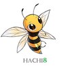ハチ(HACHI8)ロゴ