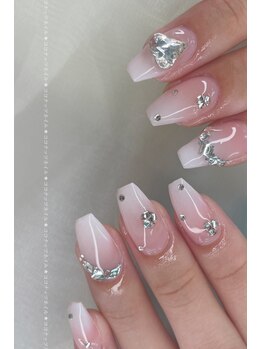 ココナッツネイル/ワンホンネイル