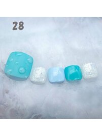 フットネイル：No.28