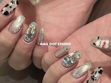 ネイルドットスタジオ 堺筋本町(NAIL DOT STUDIO)/ポチャッコアート