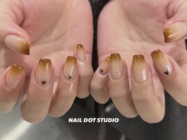 ブラウングラデーション