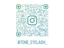 トーン(tone.)の雰囲気（Instagram）