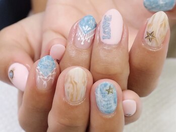 アンドシュシュネイル(&CHOU CHOU nail)/お客様ネイル