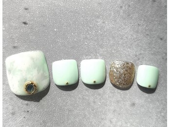 スリー(THREE)/March,2020/nail design