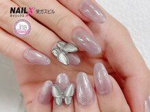 ネイリックス 栄ガスビル(NAILX)/マグネット★ピンク