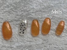 エムシス 夙川店(Msis)/simple シンプル　オレンジ