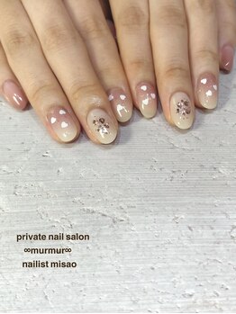 プライベート ネイルサロン マーマ(murmur)/ハートネイル