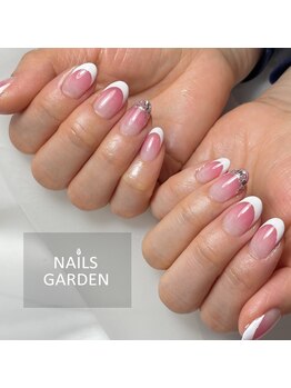 ネイルズガーデン(NAILS GARDEN)/デザインフレンチネイル