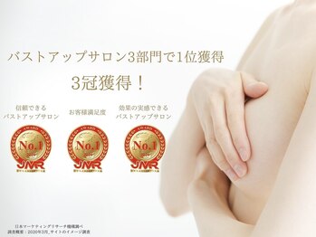 バストアップ専門店 ウェルバスト 福岡天神店(Well Bust)/バストアップサロン3部門1位獲得
