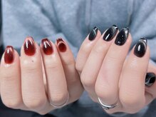 ダイアモンドネイルスタジオ 新宿店(Diamond Nail Studio)/マグネットフレンチ