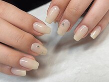 カルフールリル 姪浜店(carrefour Lir)/nail design：ストーンデザイン