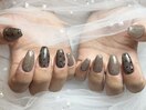 黒ドットネイル♪【四日市】
