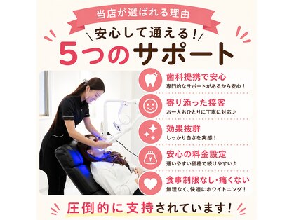 ホワイトニングショップ 小山店の写真