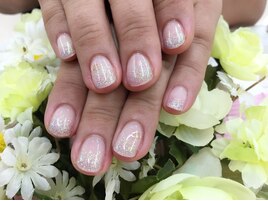 パステルパープル☆ラメグラ