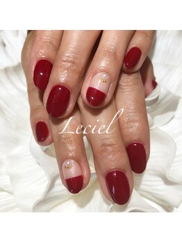 ルシエル(LeCiel)/シンプルオフィスネイル