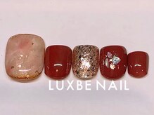 ラックスビー ネイル 梅田茶屋町店(LUXBE)/フット10本アートコース￥6900