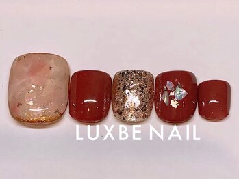 ラックスビー ネイル 梅田茶屋町店(LUXBE)/フット10本アートコース¥6900