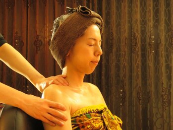 リラクゼーションサロン トゥジュール(Tujuhl)/施術(クリームバス)２