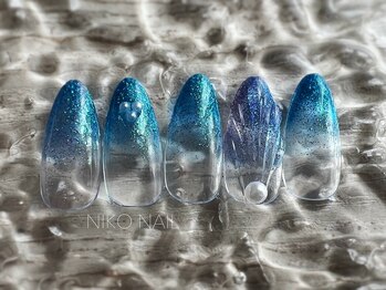 ニコネイル(NIKO NAIL)/海ネイル