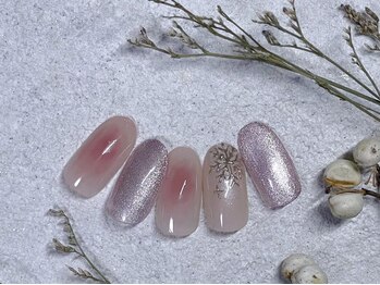 モグネイル(Mogunail)/ 1.2月定額B チークネイル