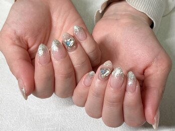 カナネイル(Kana Nail)/hand/選べるパーツ乗せ2本