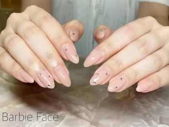 バービーフェイス 恵比寿(Barbie Face)/シンプルネイル