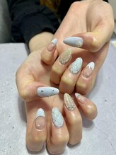 クリスタルネイル ゆめタウン夢彩都(CRYSTAL NAIL)/持ち込みデザイン