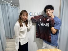 クリア整骨院 仙台東口/日の丸代表の選手もご来院♪