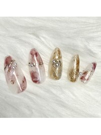 冬の定額ネイル