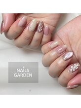 ネイルズガーデン(NAILS GARDEN)/キルティングネイル