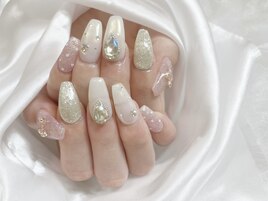 ピンクワンホンネイル