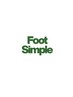 【ジェルオフ無料】 foot simple (art2) ¥6600