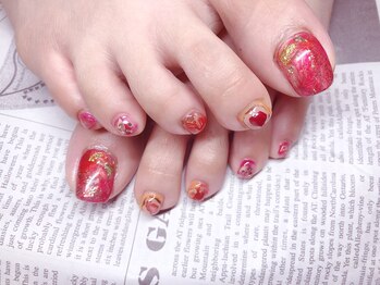 ピピランチェ(PIPIRANCHE)/個性派フットネイル