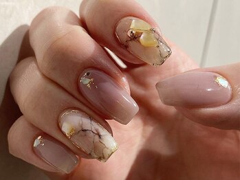 ネイルマジック 仙台一番町店(NAIL MAJIC)/スクエアカットニュアンス★