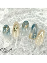 エーアンドエー 蕨店(A&A)/ニュアンスシェルネイル