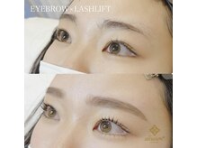 アリュージョン 梅田中崎町店/眉毛アイブロウ×まつげパーマ