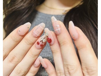 エミリーネイル(EMILY NAIL)/さくらんぼネイル