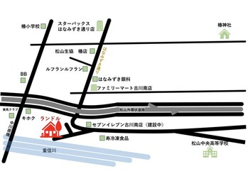 ランドル(rendre)/ランドル周辺地図
