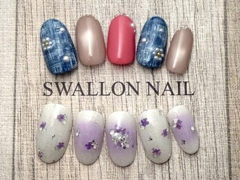 スワロンネイル 名古屋店(SWALLON NAIL)/3.4月季節のデザイン