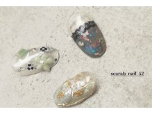 スカラべネイル52 春日部(Scarab Nail 52)/New*Design♪Pointアートにも