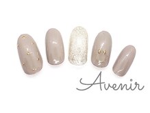 アヴィニール 表参道(Avenir)/ニコちゃんネイル