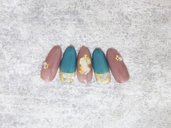 ティーエヌ 名古屋矢場町店/トレンドネイル¥5980