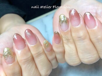 ネイルアトリエ フロラシオン/贅沢アートの褒められネイル130