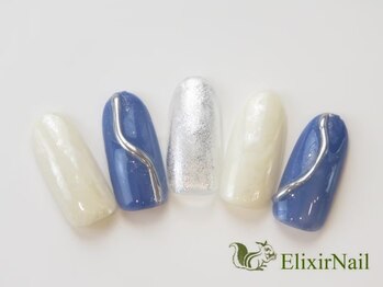 エリクサーネイル 心斎橋(Elixir Nail)/定額aシンプル/クーポン使用
