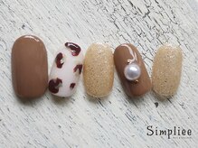 シンプリー 西荻窪店(Simpliee)/アニマルネイル￥7900
