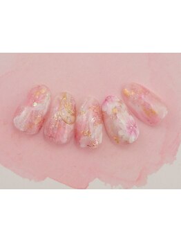 手描きアートが得意なサロン