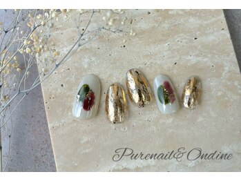 ピュアネイルアンドオンディーヌ/定額ミドルデザイン