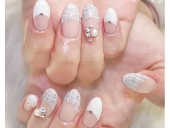 トラストネイル 佐野店(TRUST Nail)/ツイードネイル