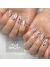 ネイルズガーデン(NAILS GARDEN)/ビジューネイル