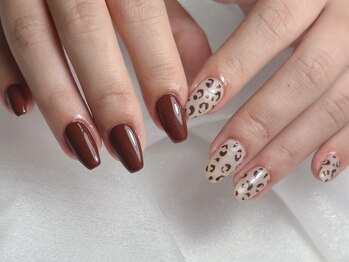 エネ(Ena)/ヒョウ柄デザイン